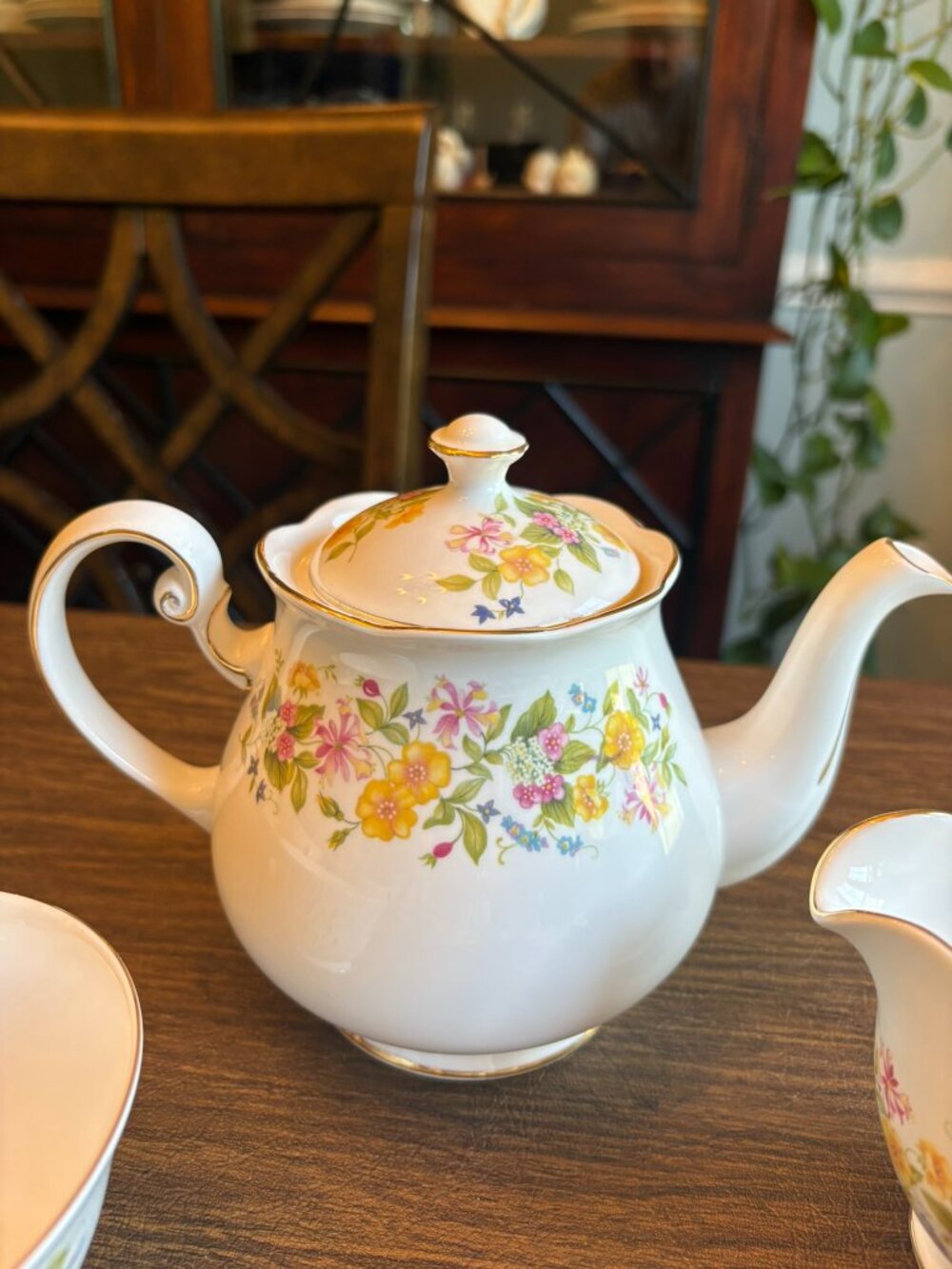 Vintage Colclough Bone China "Hedgerow" Tea Set - Made in England - Picture 2 of 7